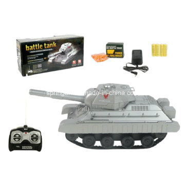 Tanque de guerra de juguete de plástico militar